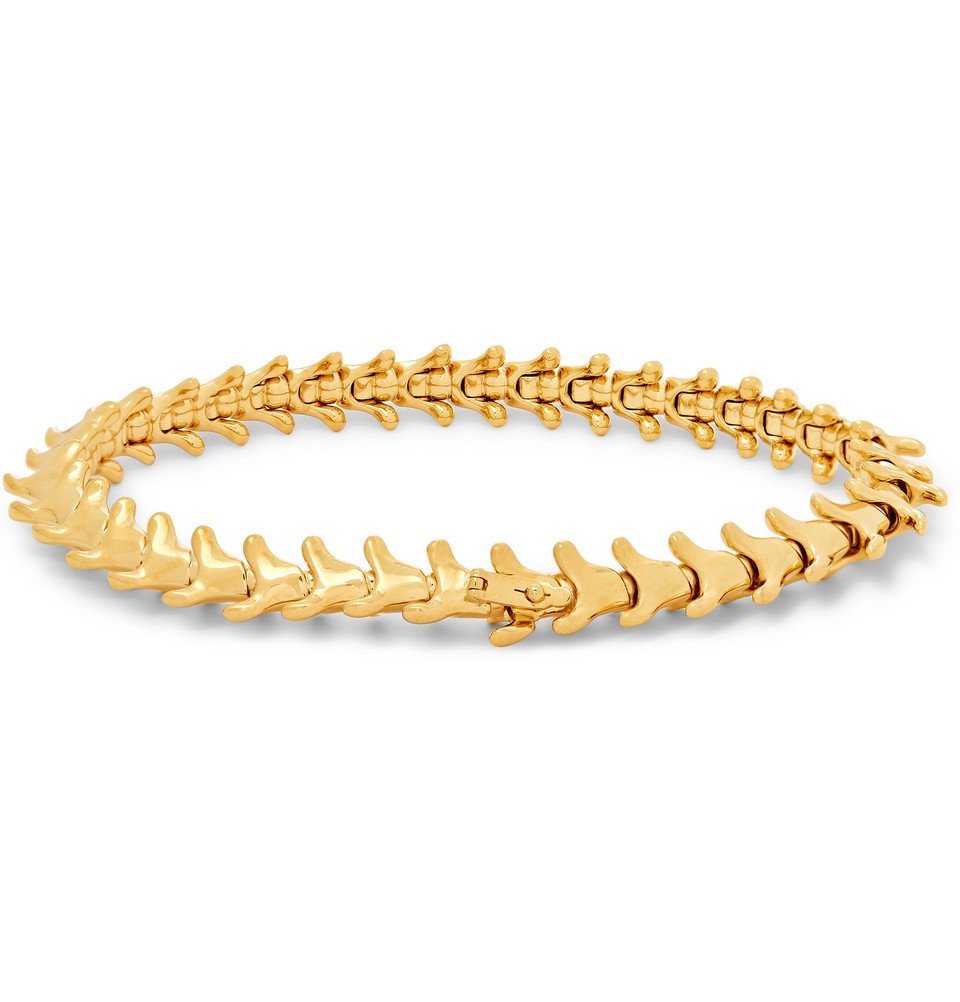Shaun Leane - Serpent's Trace Slim Gold-Plated Bracelet - Gold