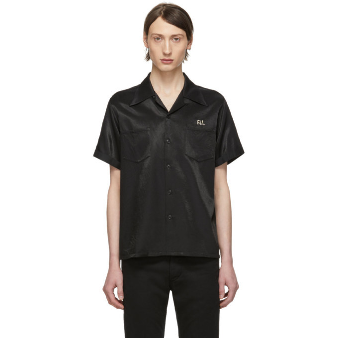 Visvim Black Irving Short Sleeve Shirt Visvim