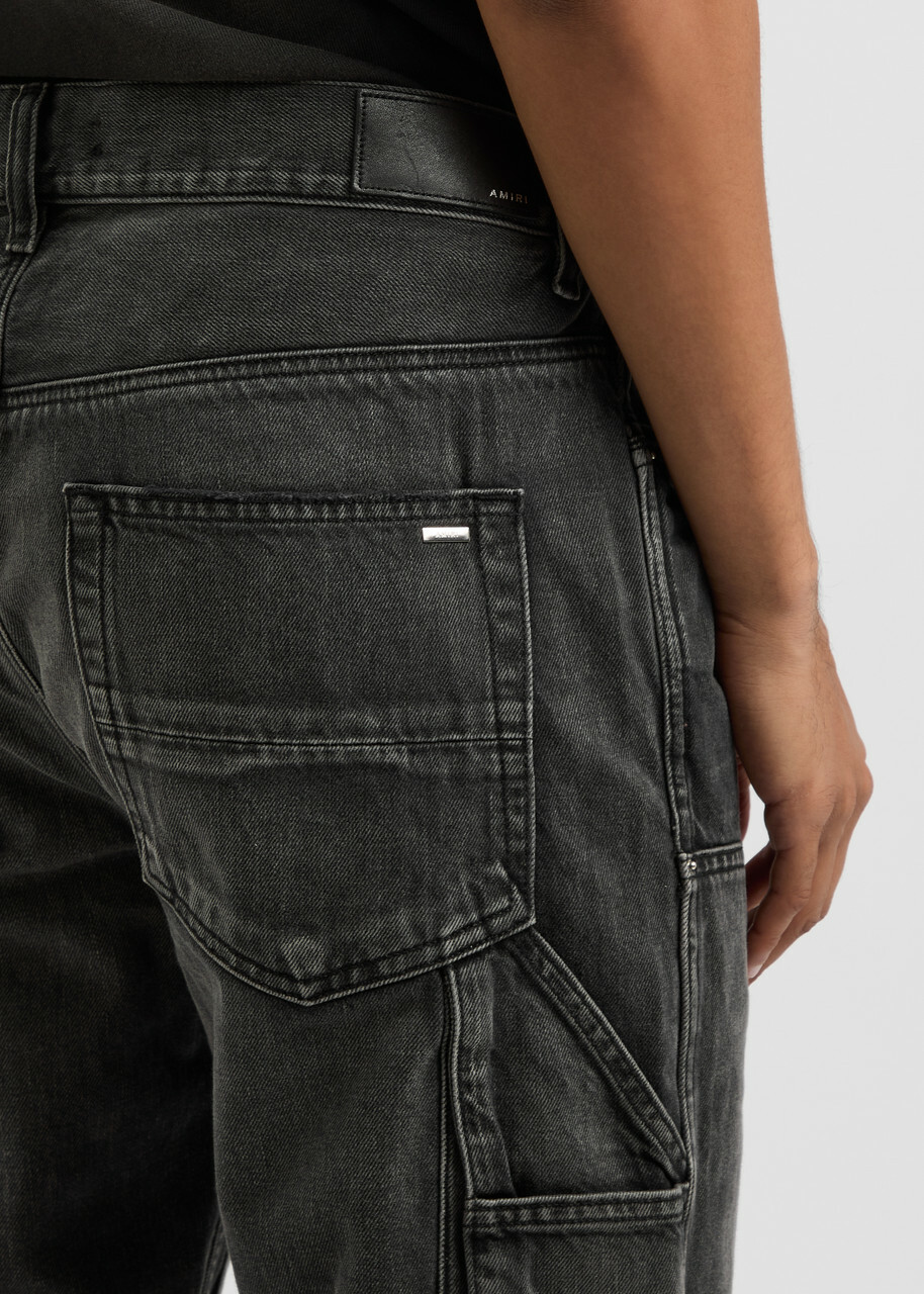 Amiri Carpenter Straight-leg Jeans Grey Amiri