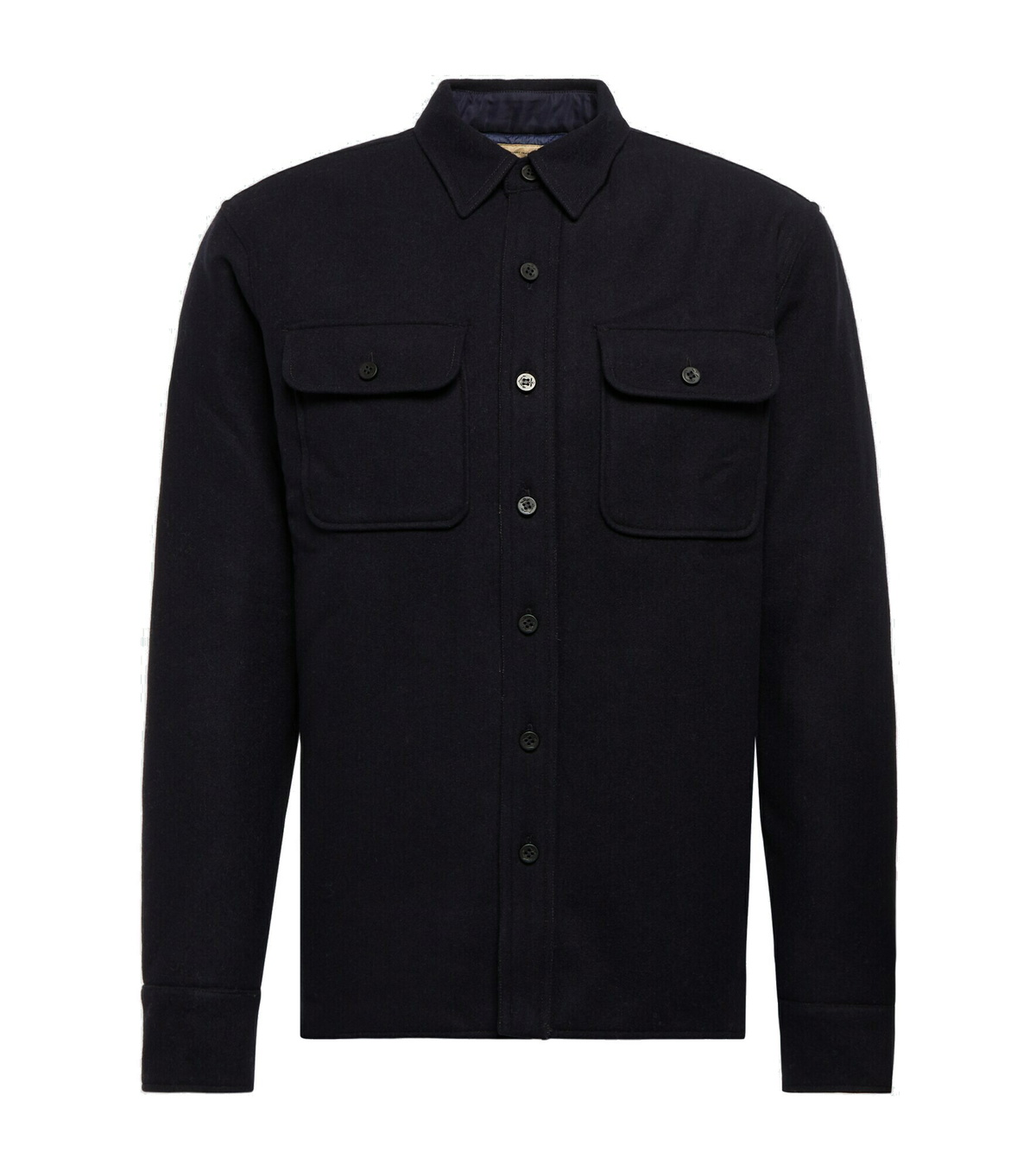 RRL Men's Mercer Check Shirt in Blue/Multi RRL