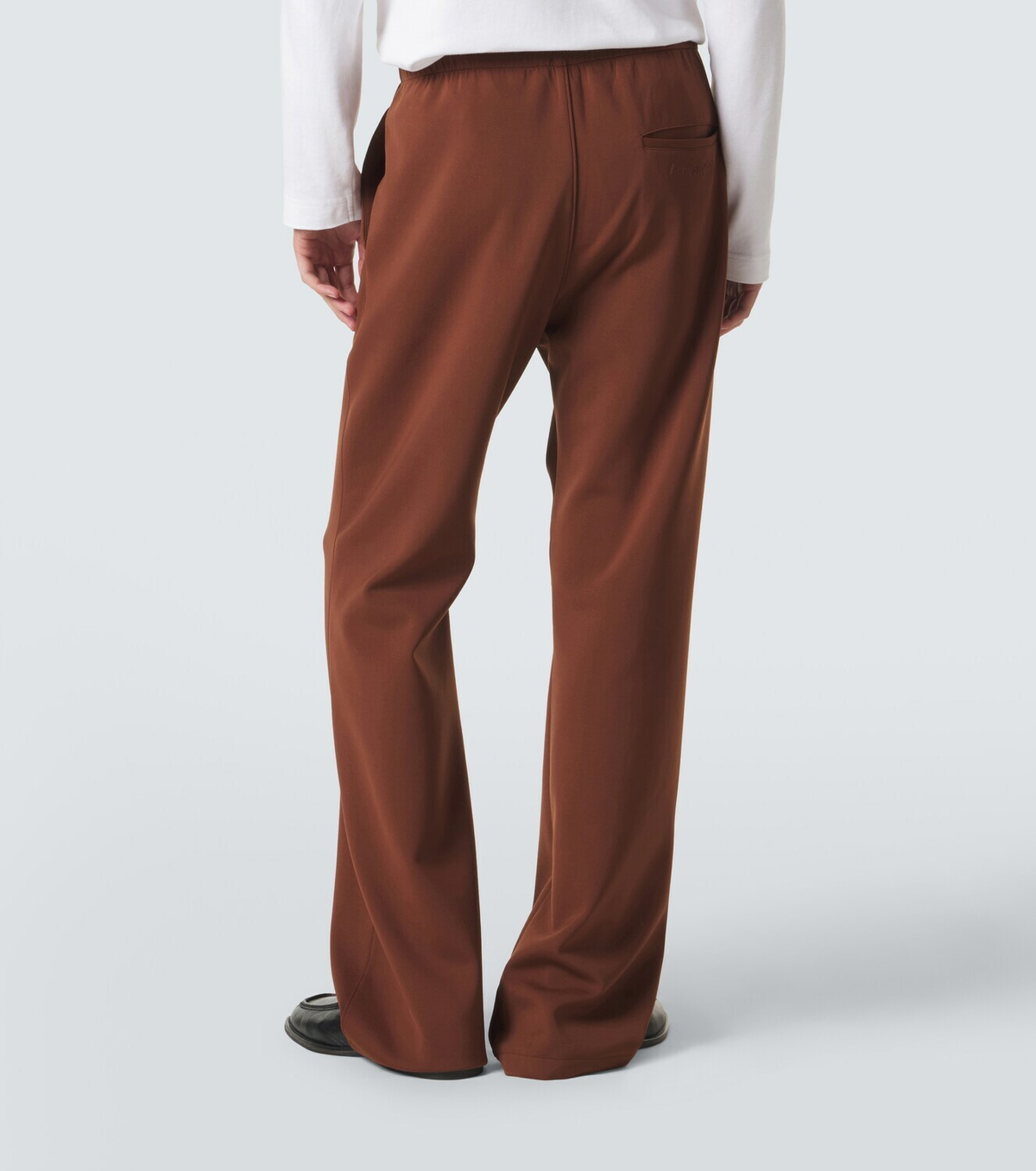 Acne Studios Jersey straight pants Acne Studios