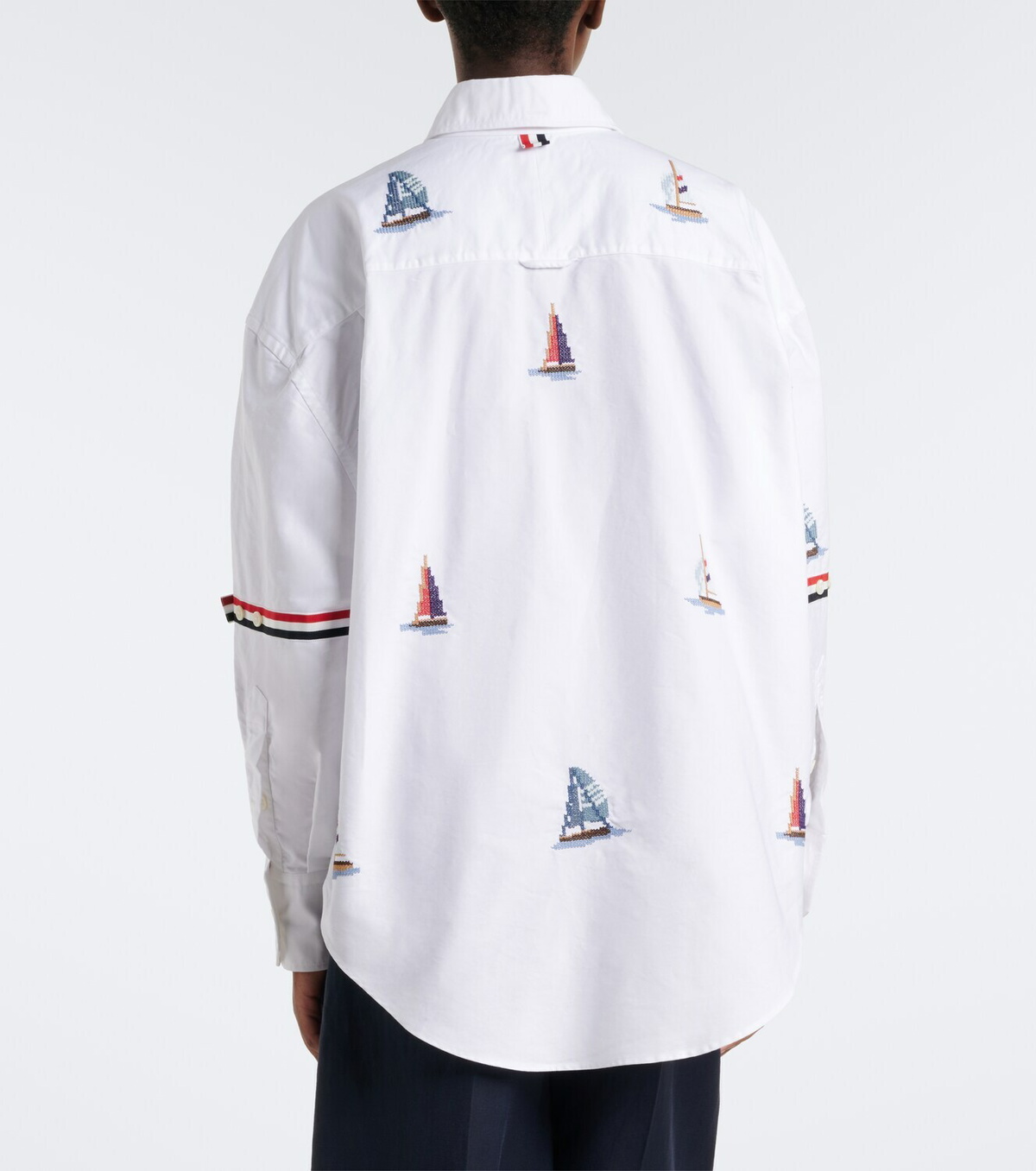 Thom Browne Printed cotton shirt