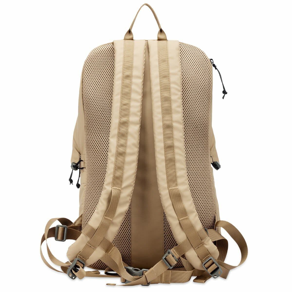 Elliker Kiln Hooded ZipTop Backpack in Sand Elliker