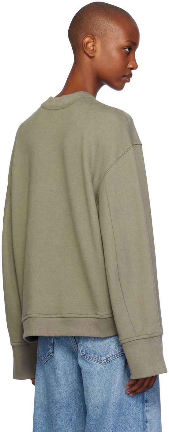 The Frankie Shop Khaki Talia Sweatshirt