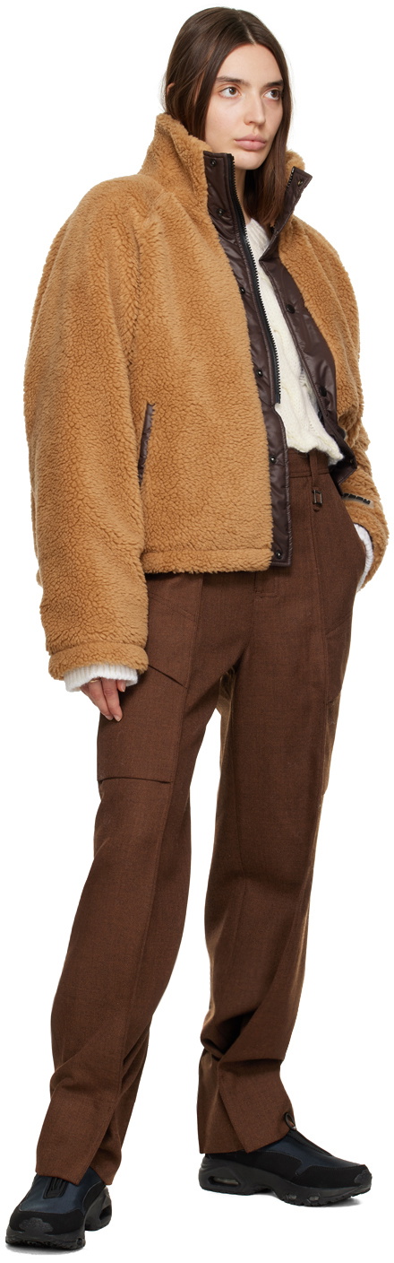 HALFBOY Brown Teddy Jacket