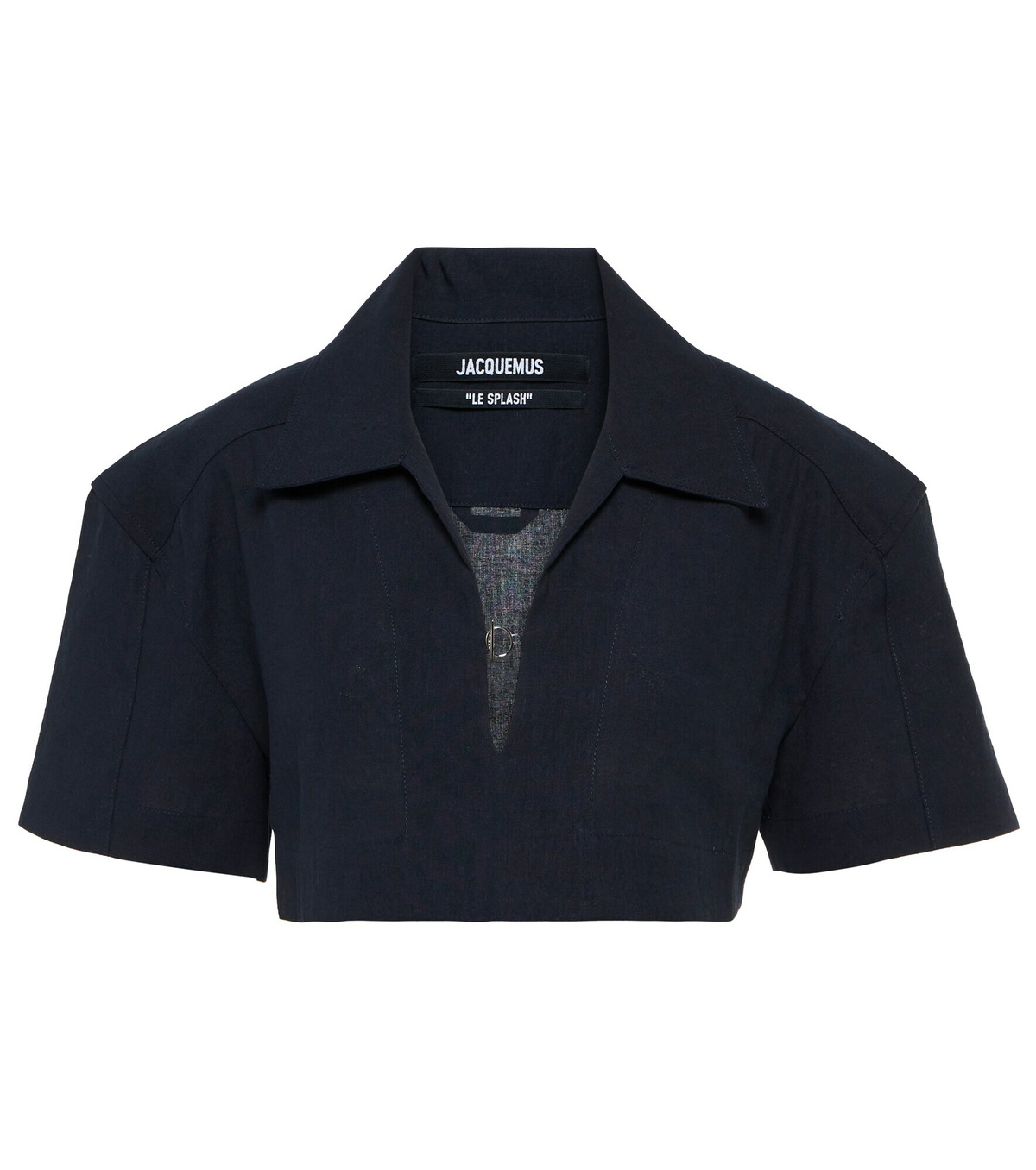 Jacquemus - Le Haut Bebi cropped shirt Jacquemus