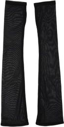 Anna Sui SSENSE Exclusive Black Fingerless Gloves