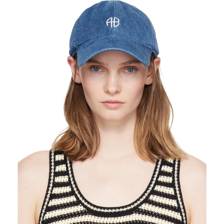 Photo: ANINE BING Blue Jeremy Baseball Cap