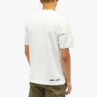 Moncler Grenoble Men's Short Sleeve T-Shirt in White