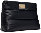 Dolce & Gabbana Black Quilted Pouch