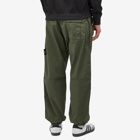 Stone Island Men's Twill Stretch-TC Loose Cargo Pants in Musk