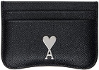 AMI Paris Black Paris Paris Card Holder