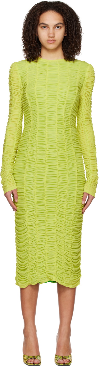 Simon Miller Green Tati Midi Dress Simon Miller