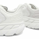 Hoka One One Clifton Ls Sneakers in White/Nimbus Cloud