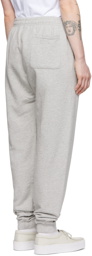 Maison Kitsuné Gray Cotton Lounge Pants