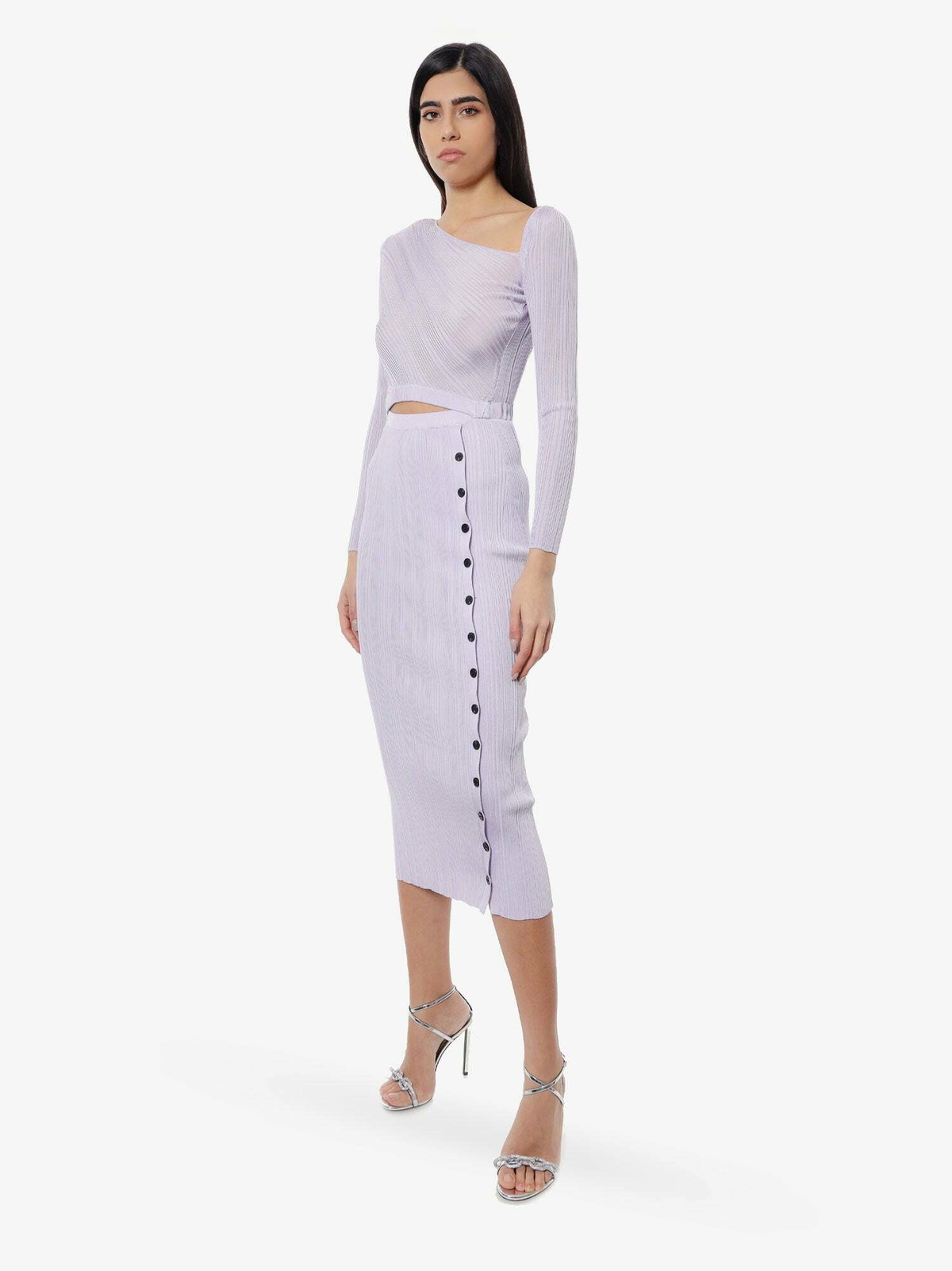Self Portrait Dress Purple Womens Self-Portrait
