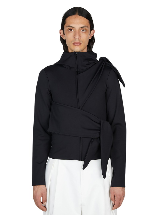Photo: Aaron Esh Tied Hooded Sweatshirt
