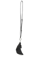 Lemaire Croissant Leather Cross-body Coin Purse - Black - One Size