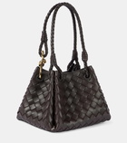 Bottega Veneta Andiamo Parachute Small Intrecciato leather shoulder bag