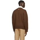 ADER error Brown Stad Sweater