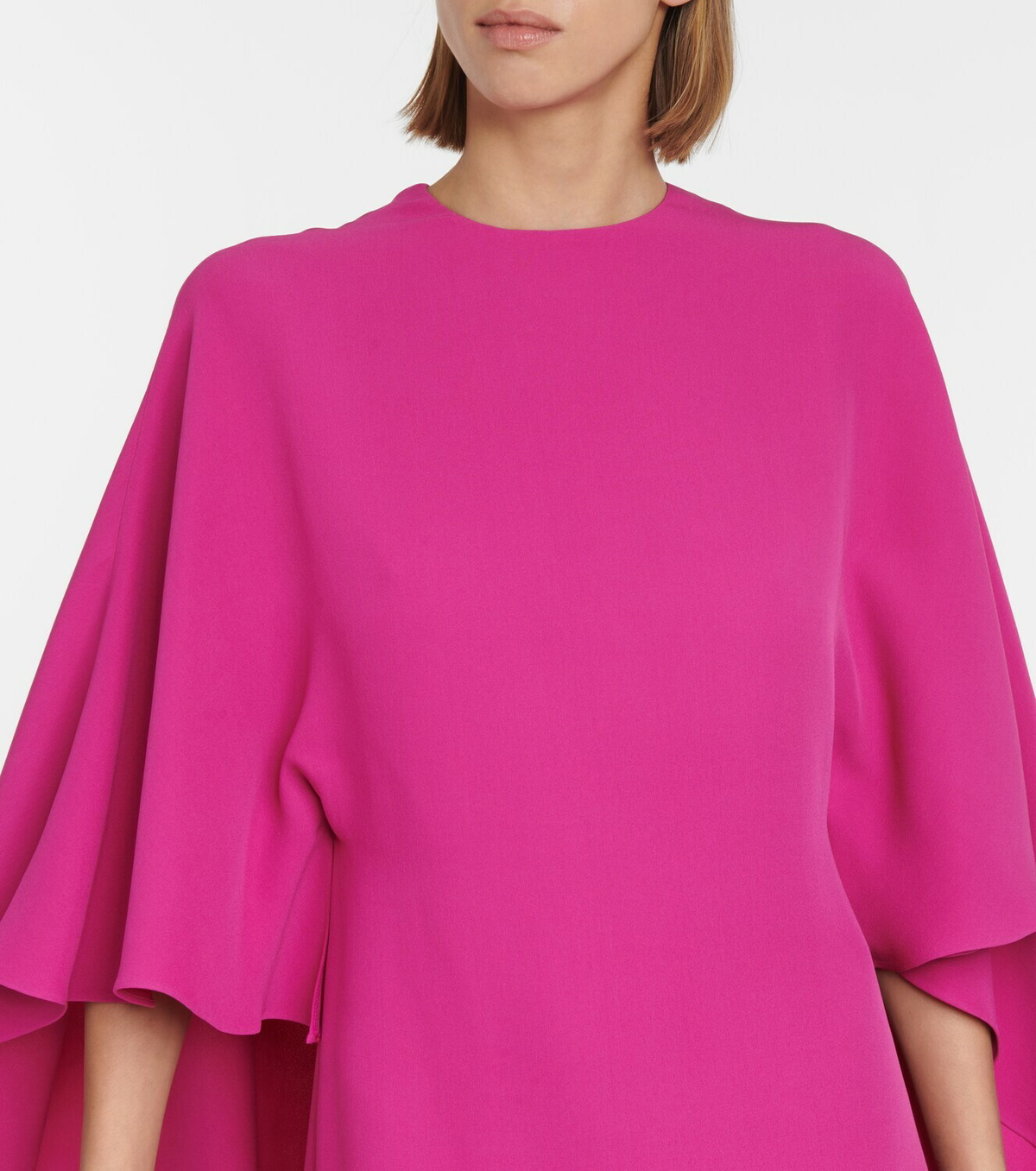 VALENTINO ワンピース Valentino cady midi dress514441 Valentino Silk cady midi dress Valentino