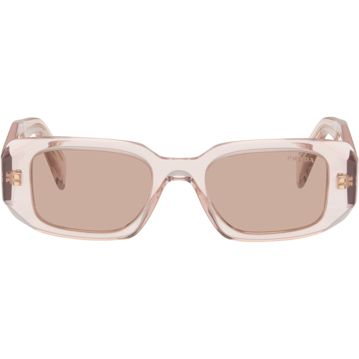 Prada Eyewear Pink 'Prada Symbole' Sunglasses