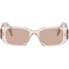 Prada Eyewear Pink 'Prada Symbole' Sunglasses