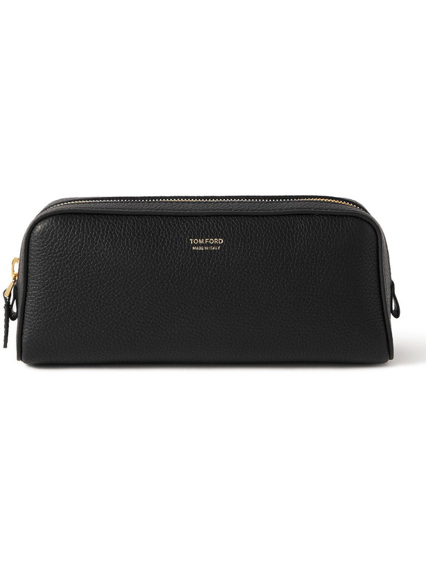 Photo: TOM FORD - Full-Grain Leather Wash Bag