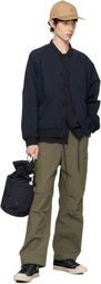 nanamica Navy ALPHADRY Cardigan
