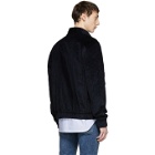 A.P.C. Navy Loulou Bomber Jacket