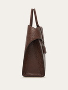 Ferragamo Mens Hug tote bag in Brown