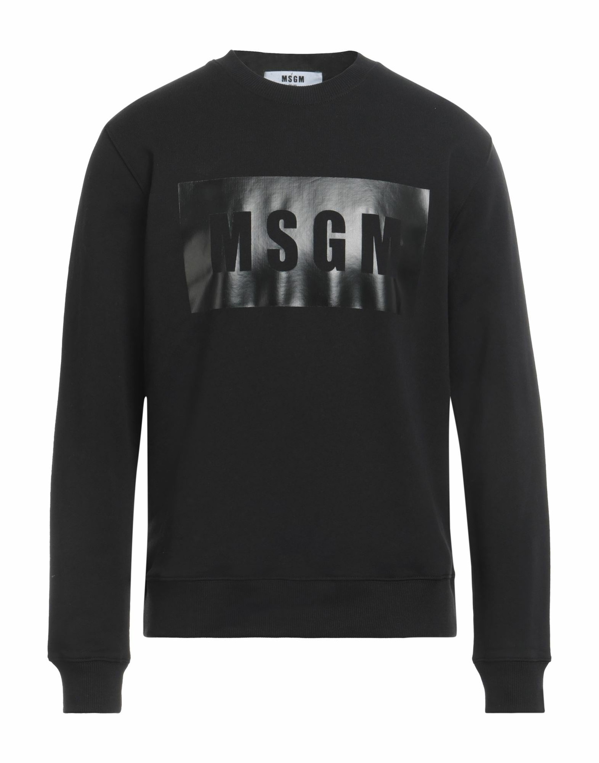 Msgm Mens Sweatshirt in Black
