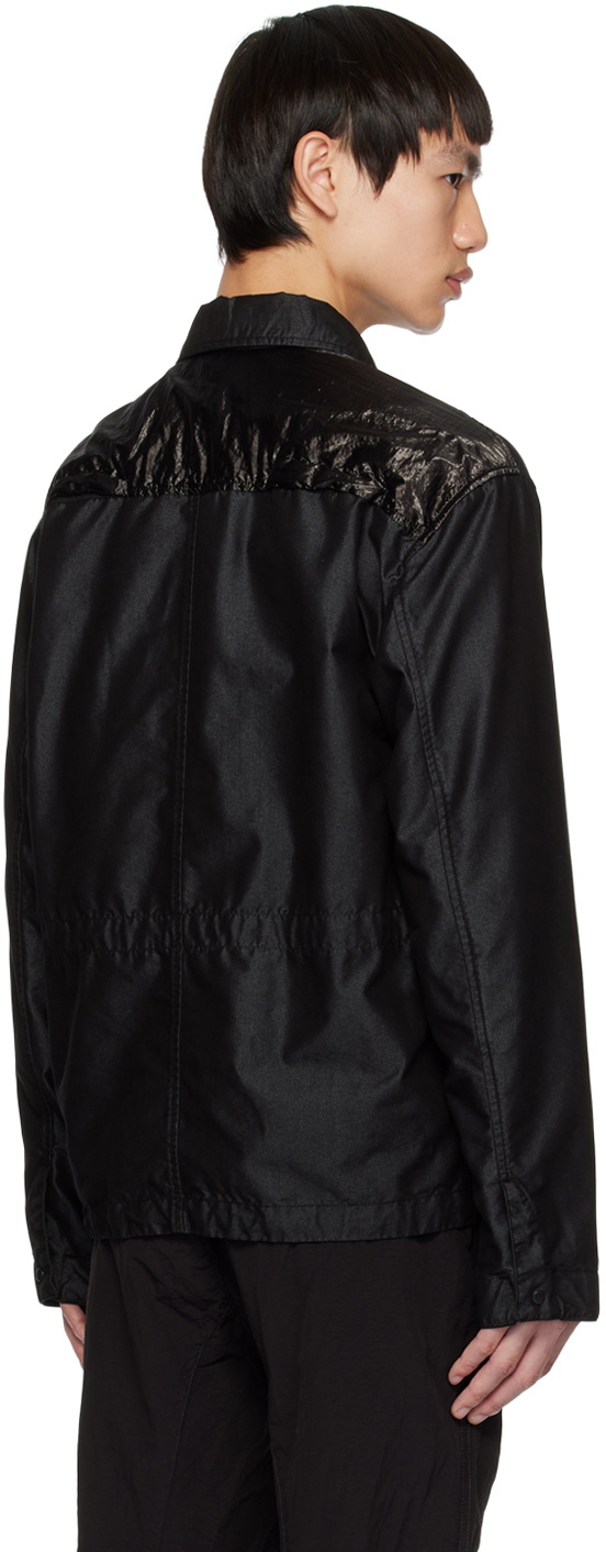 C.P. Company Black Garment-Dyed Jacket C.P. Company