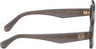 LOEWE Gray Anagram Square Glasses