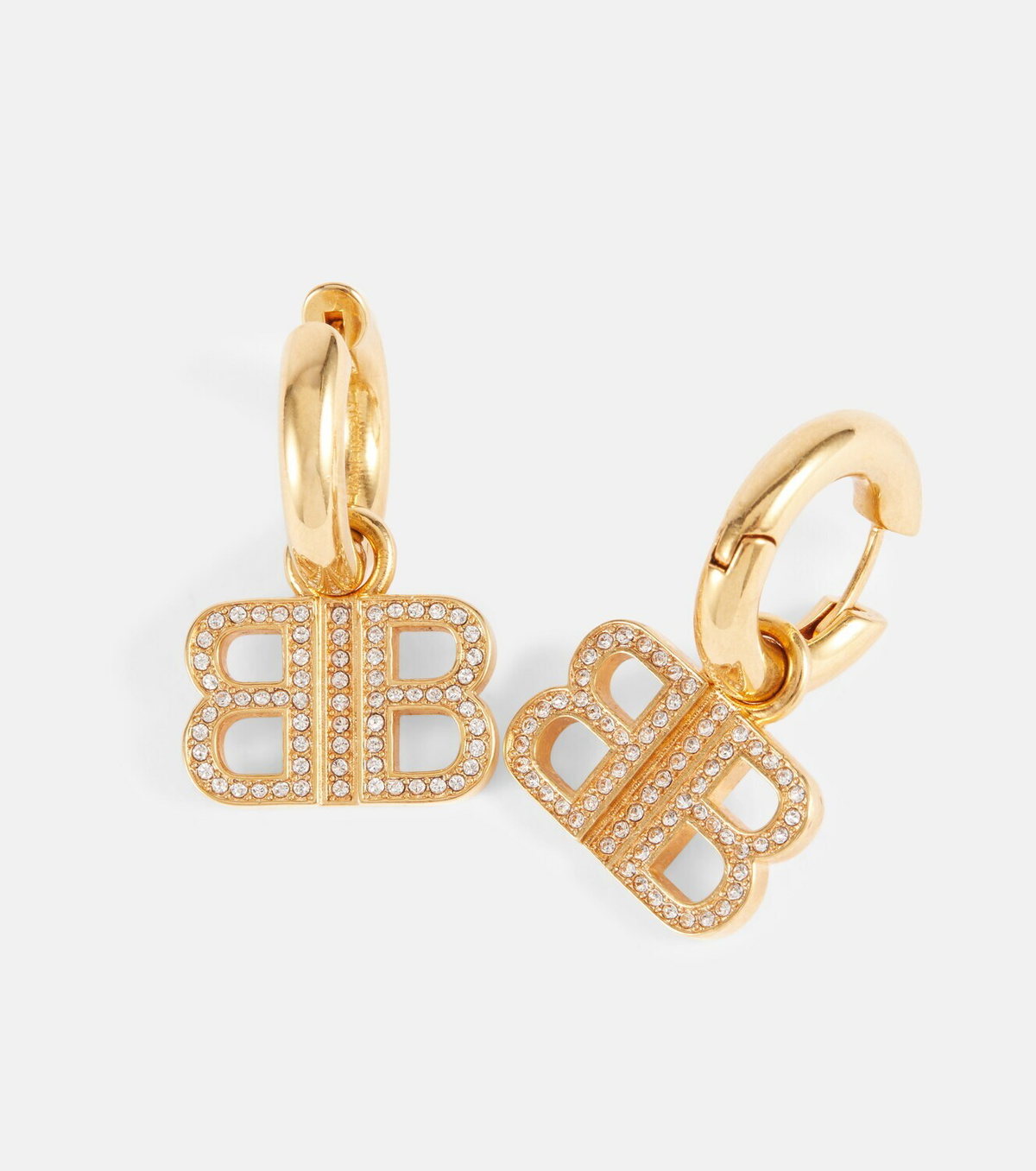 BALENCIAGA ゴールド Bチャームピアス BALENCIAGA ゴールド Bチャームピアス