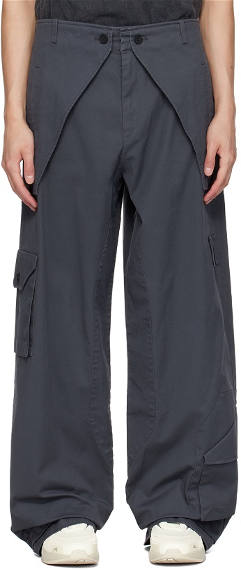 Photo: A-COLD-WALL* Gray Overlay Cargo Pants