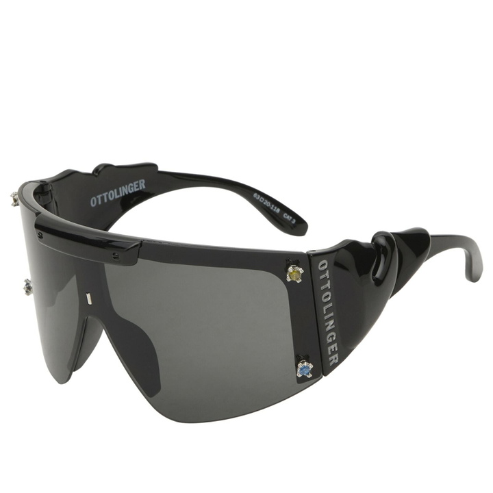 Photo: Ottolinger Women's Gem-Stud Knotted Sunglasses in Black 
