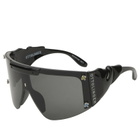 Ottolinger Women's Gem-Stud Knotted Sunglasses in Black 