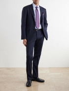 Canali - Wool-Blend Twill Suit Jacket - Blue