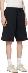 Fear of God ESSENTIALS Black Active Trace Relaxed Shorts