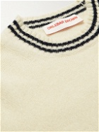 Orlebar Brown - Striped Alpaca-Blend Sweater - Neutrals