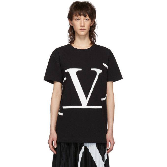 Valentino - Woman - Black - T-shirt