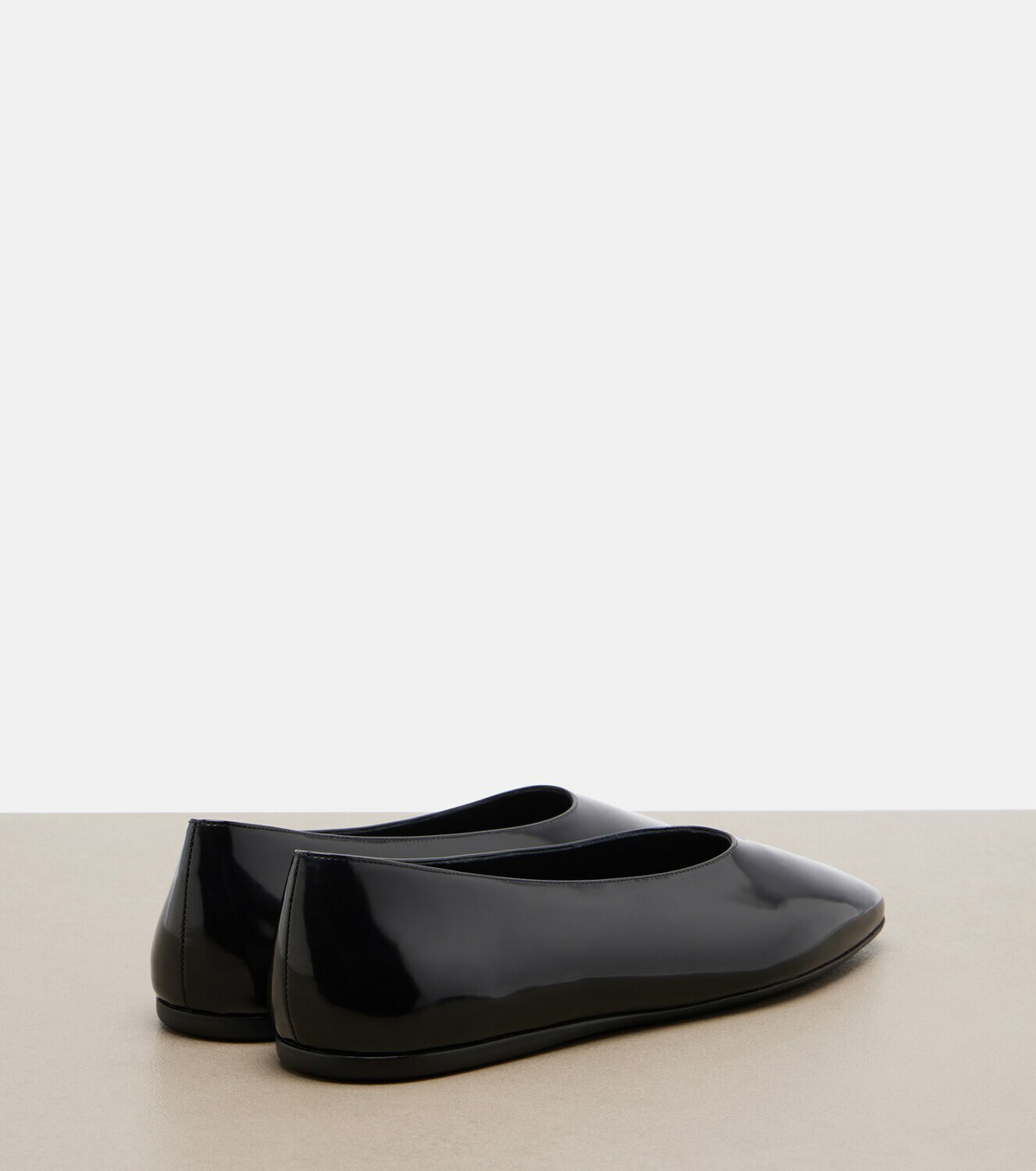 Prada Leather ballet flats