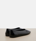 Prada Leather ballet flats