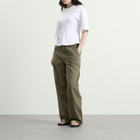 Anine Bing Women's Grayson Pants in Army Green