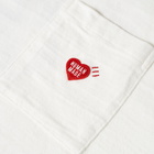 Human Made Men's Heart One Point Pocket T-Shirt in White