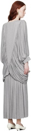 Nicklas Skovgaard Gray Dress#67 Maxi Dress