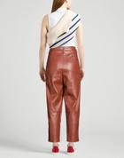 Manila Grace Womens Pants Brick