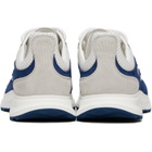 Casablanca White & Navy Stade Sneakers