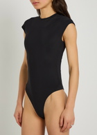 Agolde Agata Stretch-polyamide Bodysuit Black